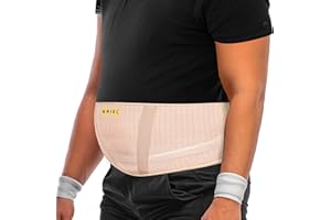 URIEL Abdominal Belt for Hanging Belly, Weak Abdominal and Lower Back Muscles (XXL)