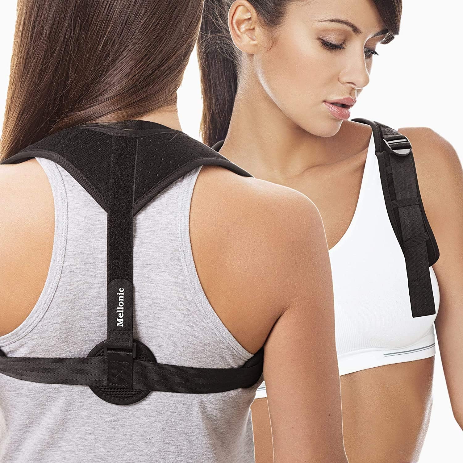 Posture Corrector for Women Men Back Brace for Shoulder Clavicle Neck Support Upper Back Pain Relief Products Spine Alignment Device Improve Universal Comfortable Fully Adjustable Spine Corrector