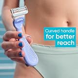 Gillette Venus Pubic Hair & Skin Razor Refills 4 Count with Aloe view 5
