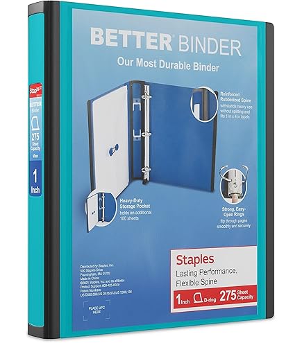 Amazon.com: STAPLES 13568 Binders, Pink : Office Products