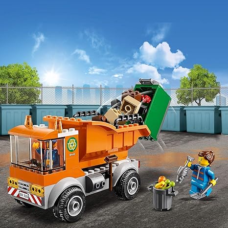 lego city great vehicles garbage truck