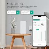 UPXNBOR Smart Plug Wi-Fi Outlet 2 Pack 13A Energy Monitoring 2.4GHz view 6