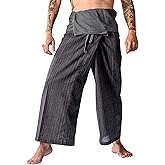 LannaPremium Thai Fisherman Pants Hakuma Pants for Men Women Yoga Pants 2 Tone - Martial Arts Pants