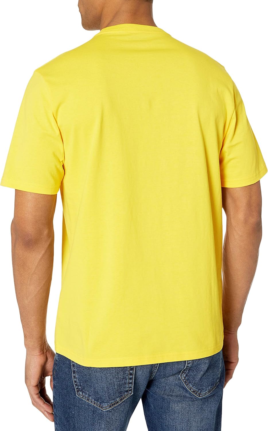  Essentials Men's 2-Pack Loose-Fit Short-Sleeve Crewneck Pocket T-Shirt: Clothing