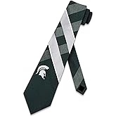 Eagles Wings Michigan State Ties Spartans Mens College Neckties
