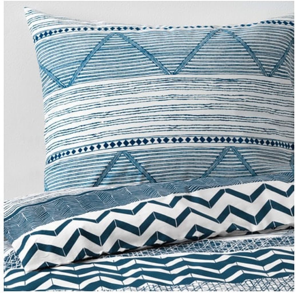 Ikea Provinsros Duvet Cover And Pillowcases White Blue 003 901 55 Size Twin Amazon Co Uk Kitchen Home