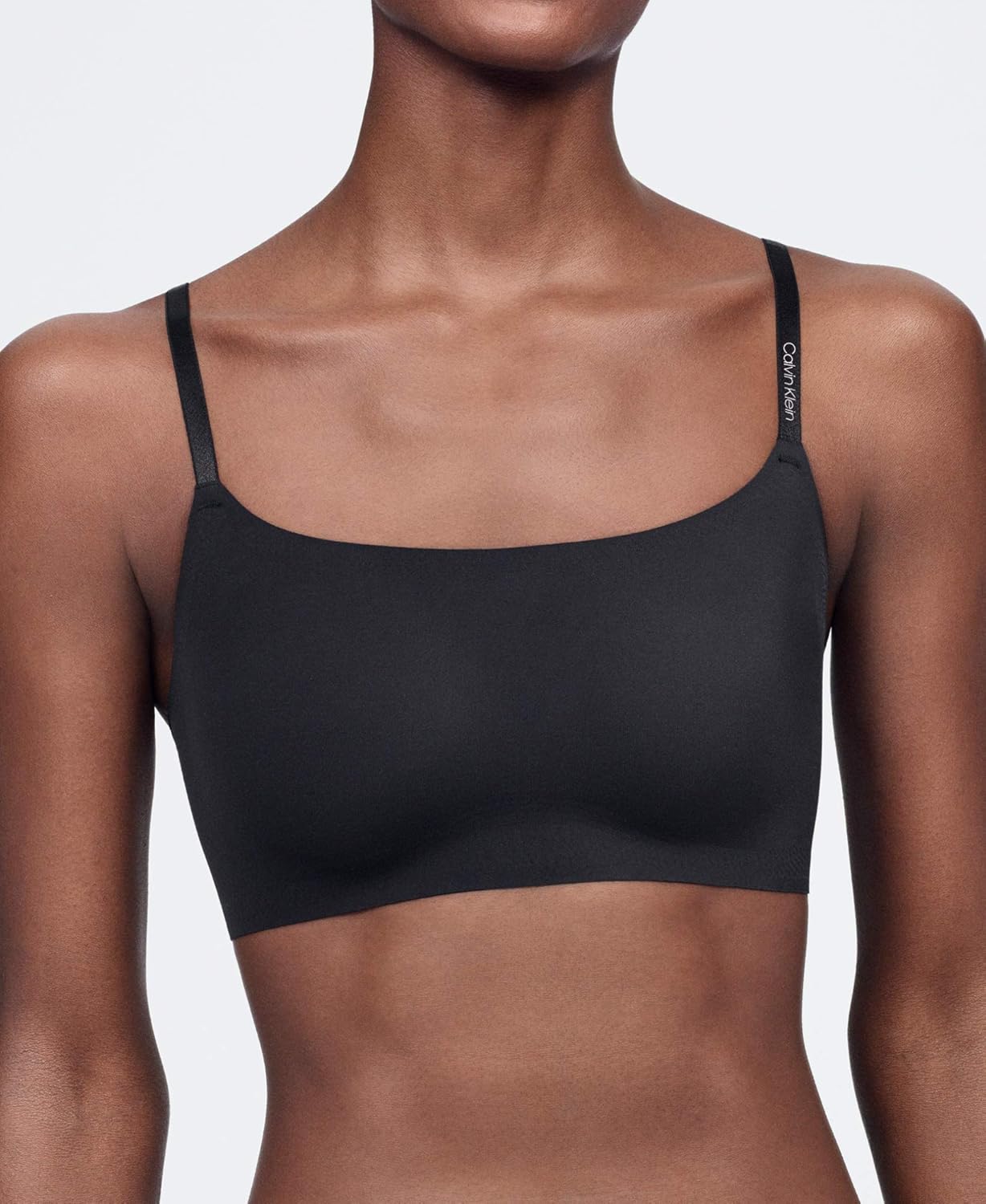 Calvin Klein Women's Invisibles Adjustable Skinny Strap Bralette at  Women’s Clothing store