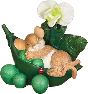 Roman - Charming Tails Collection, Pea Pod Figure, 3.25