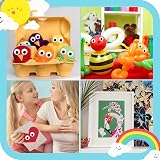 JANYUN 100Pcs Wiggle Eyes 20mm Large Self Adhesive Black White Googly Eyes view 4
