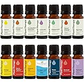 Plant Therapy 7 & 7 Essential Oils Set, 7 Most Popular Single Essential Oils Plus 7 Favorite Blends, Each 10 mL (1/3 oz), 100% Pure, Undiluted, Great for DIYs, Skincare and Essential Oil Diffusers