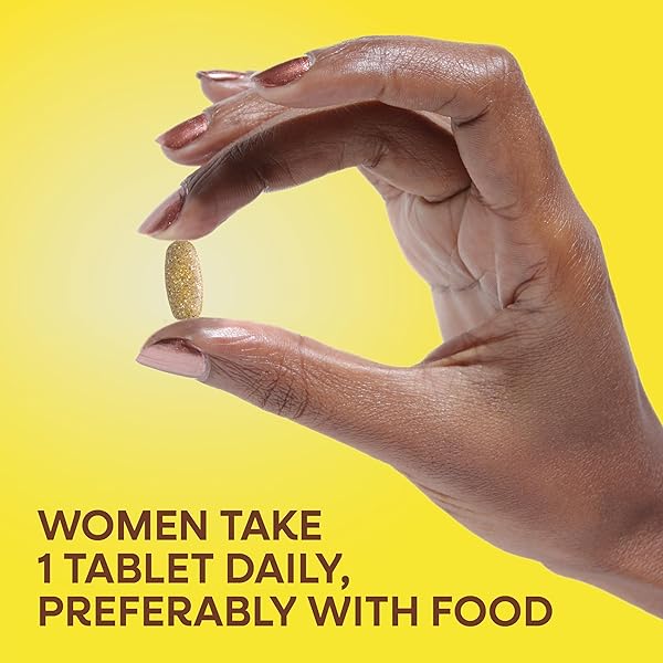 NATURE’S WAY ALIVE! WOMEN’S 50+ COMPLETE MULTIVITAMINS, SUPPORTS HEALTHY HEART, BRAIN, BONES*, SUPERFOOD ANTIOXIDANTS(1), B-VITAMINS, GLUTEN FREE, 50 TABLETS (PACKAGING MAY VARY)
