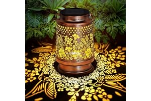 SIRUITONG Christmas Gifts for Women, Solar Lantern Outdoor Waterproof Decorations Garden Decor, Christmas Birthday Gifts for Women, Mom, Grandma Decorative Garden, Yard, Patio, Lawn, Balcony Porch - Hummingbird