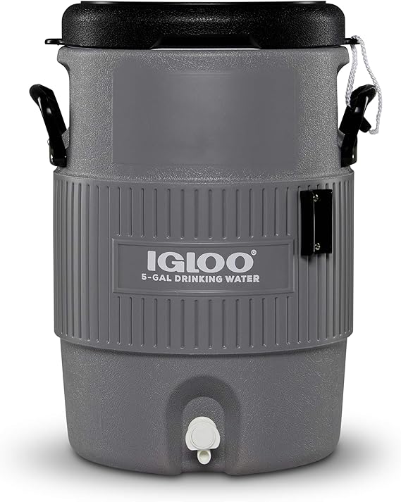Igloo 5 Gallon Portable Sports Cooler Water Beverage Dispenser with
