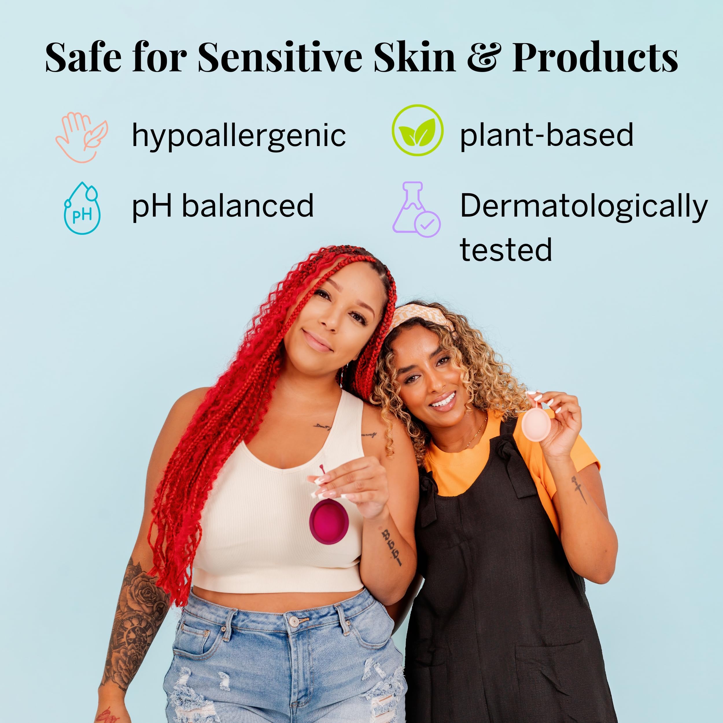 Pixie Feminine Wipes - Flushable, Biodegradable, & Ph Balanced - Best Individually Wrapped Packet Wipes for On The Go & Public Bathrooms - Wash, & Cleaner For Your Menstrual Cups & Discs (20 Count)