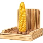 BalterFF Squirrel Feeder for Outside Yard Games Funny Peanuts in Shell for Picnic Table House Garden Decor Chipmunk Bench Corn Cobs Holder Chipmunk Squirrel Gifts for Squirrel Lovers Wooden