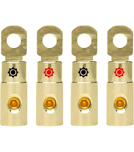 Amazon.com: Stinger SPT520 Set Screw Ring Terminal 1/0 Gauge