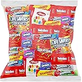 Halloween Bulk Assorted Fruit Candy - Starburst, Skittles, Gummy Life Savers, Air Heads, Sour Punch, Haribo Gold-Bears, Gummy Bears &amp; Twizzlers (32 Oz Variety Pack)