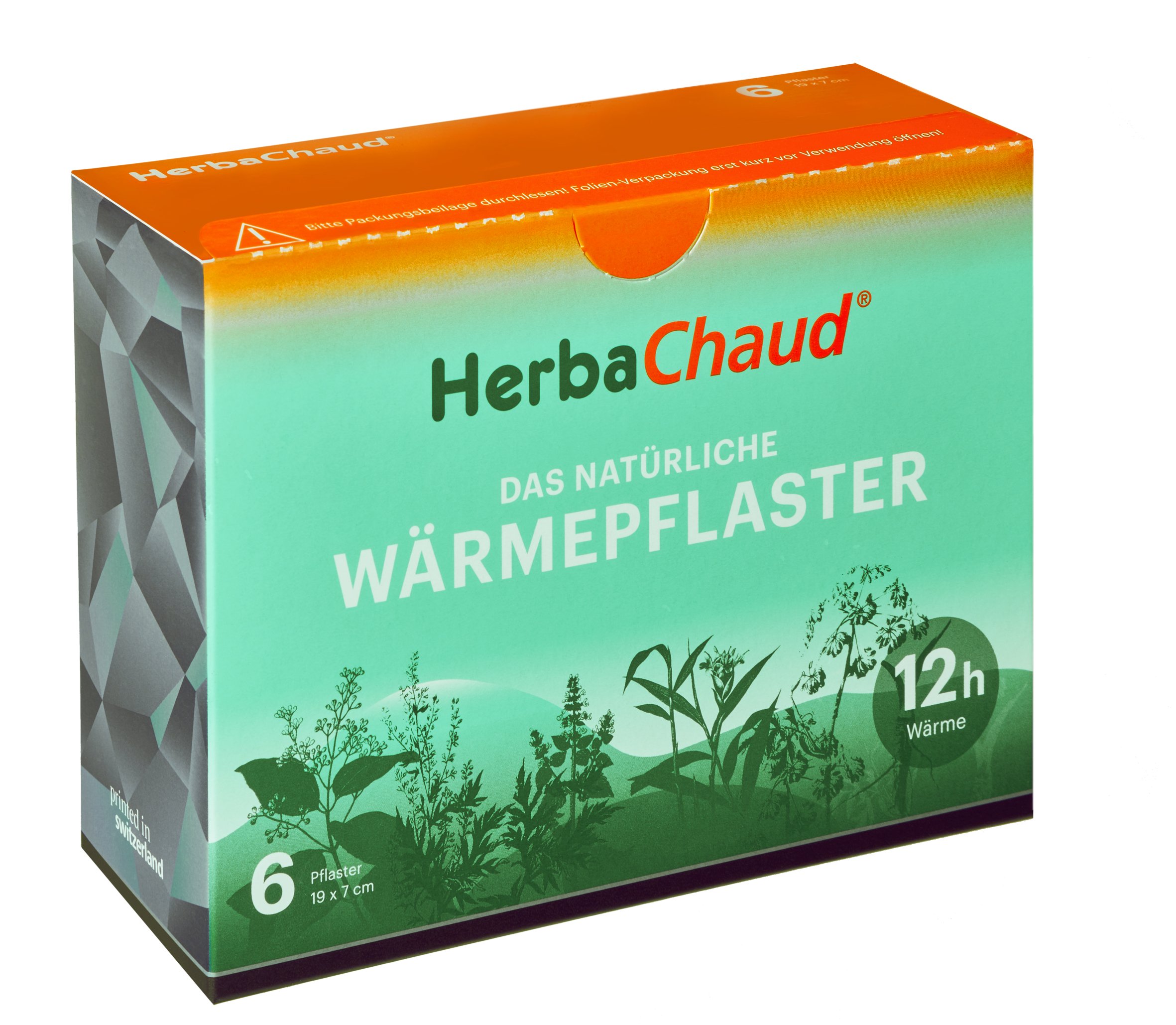 Herba Chaud HerbaChaud 1005928 Natural heat patch, 6 pieces, Small
