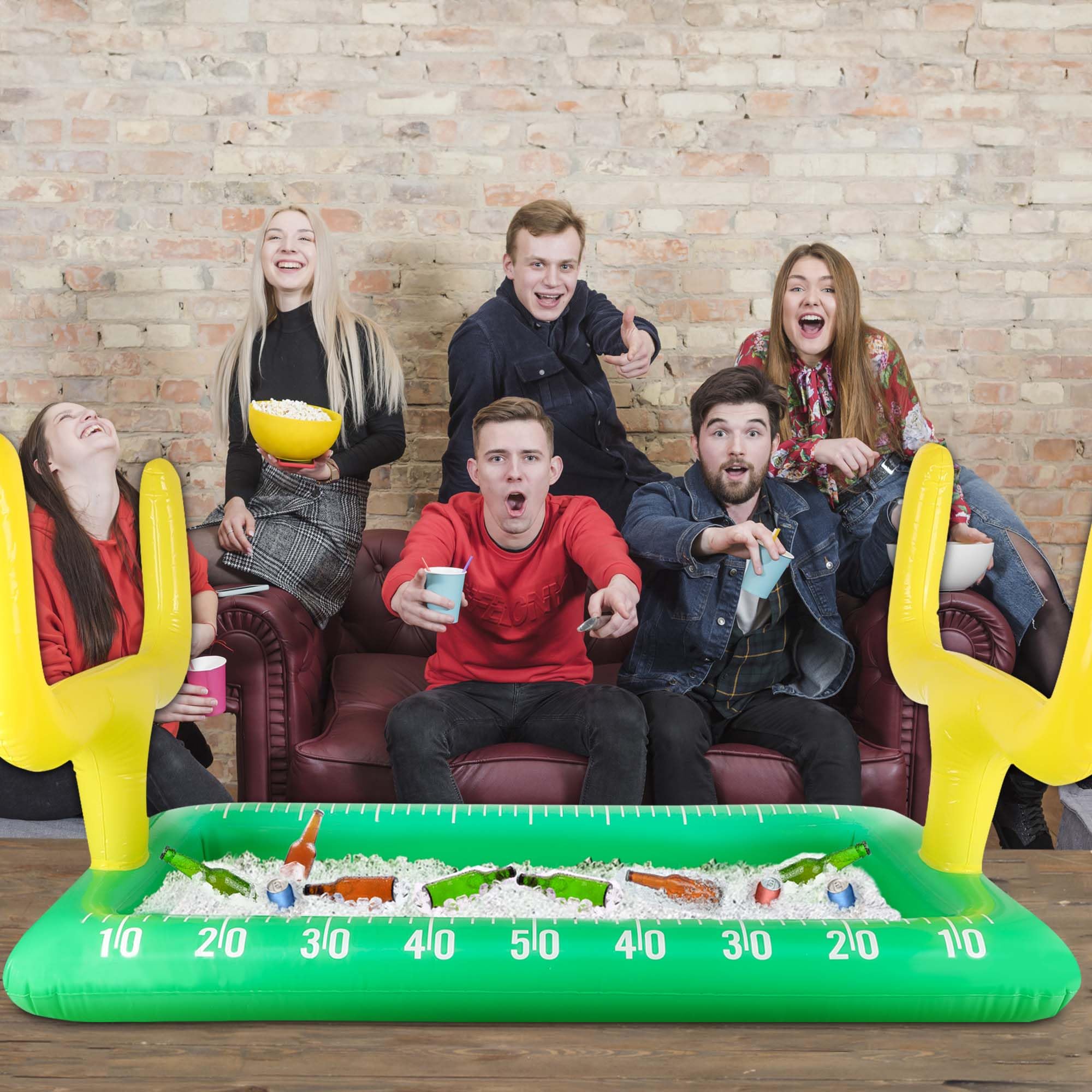Inflatable Football Cooler