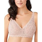 Wacoal Women's Soft Sense Allover Lace Unlined Full Coverage Bralette, 810334