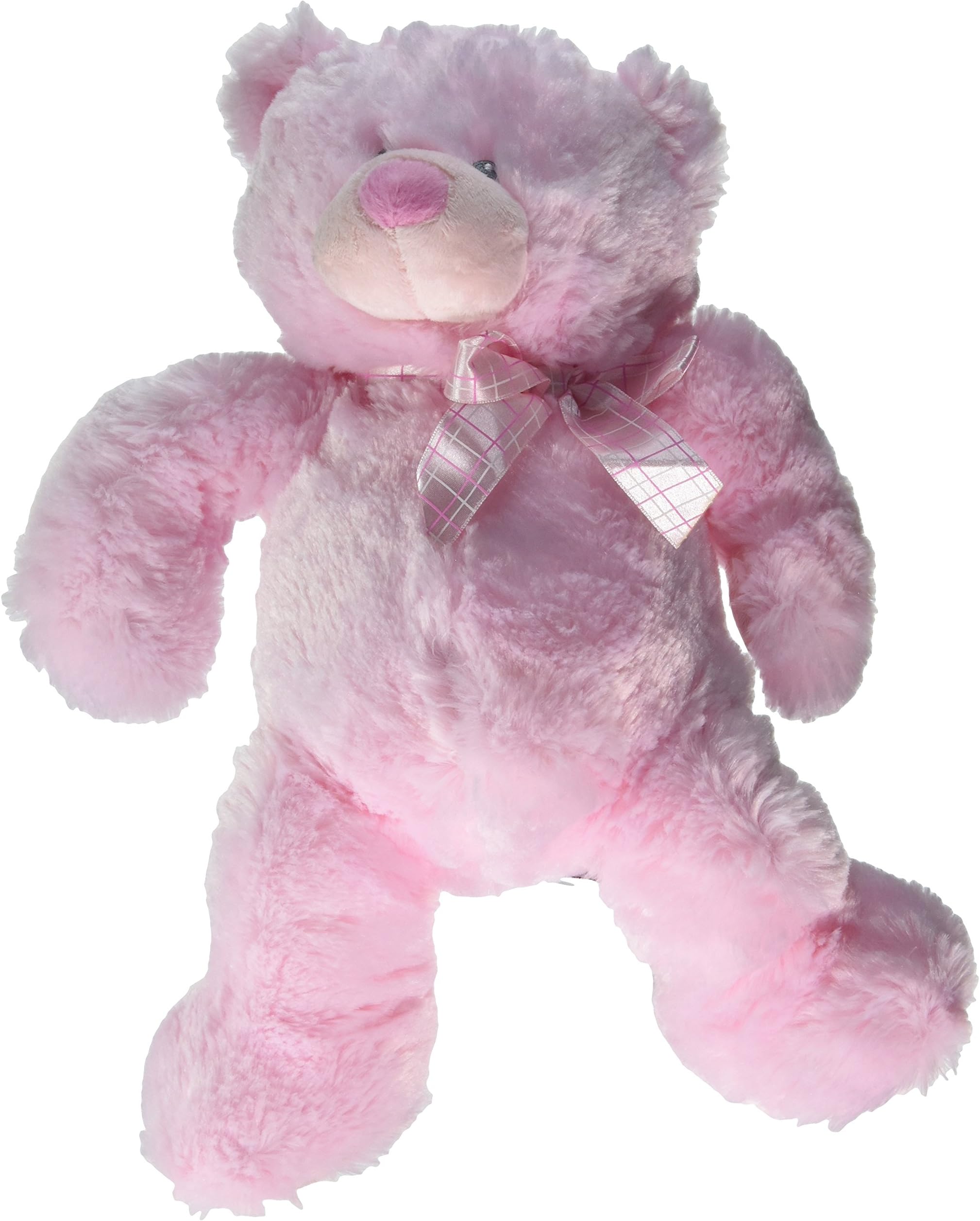 Ganz My First Teddy Plush, Pink, 14"