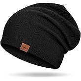 YANIKY Soft Slouchy Beanie Hat for Women & Men - Lightweight Stretch Skull Cap, Comfortable Chemo Headwear for Daily Wear