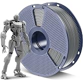 SUNLU ABS Filament 1.75mm,Grey,1kg | 3D Printer Filament,Highly Resistant Durable,Heat Resistance,Excellent Toughness,For 99% FDM 3D Printers