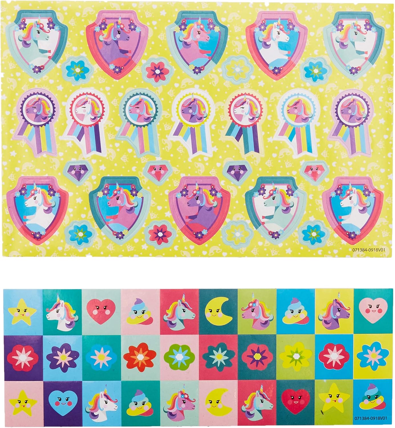Totum Unicorn Sticker Set, Multicolor, 71384 - Image 4