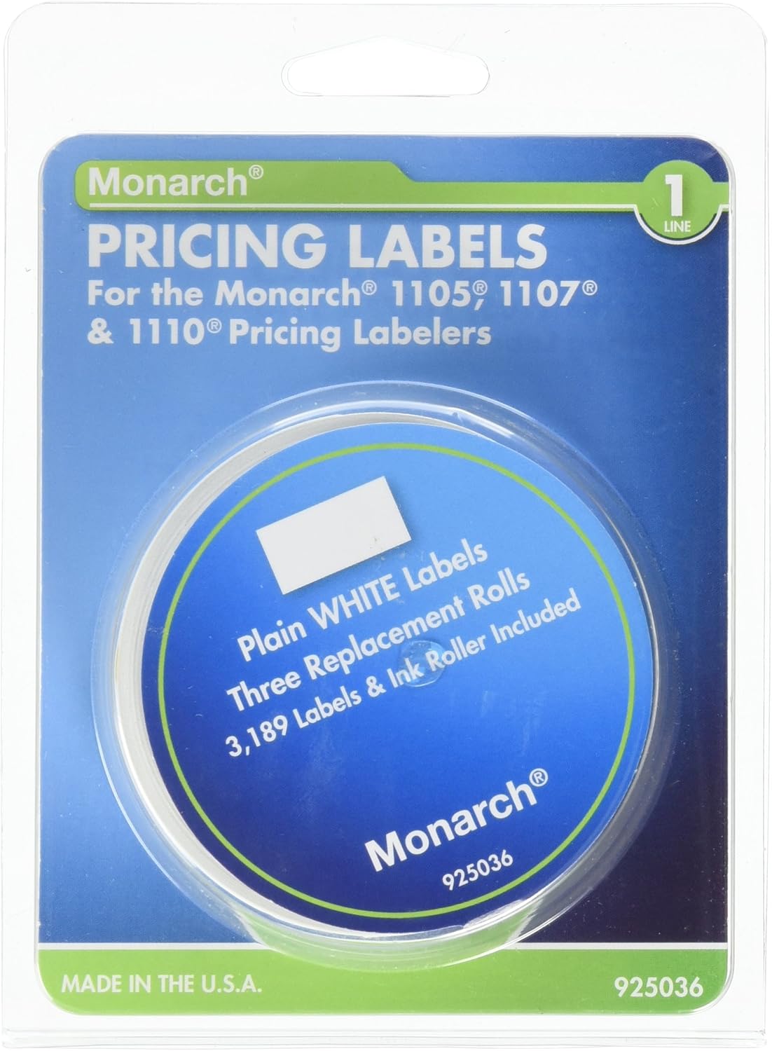 Avery Monarch Model 1105/1110 Pricemarker Labels (MNK925036) : Office Products