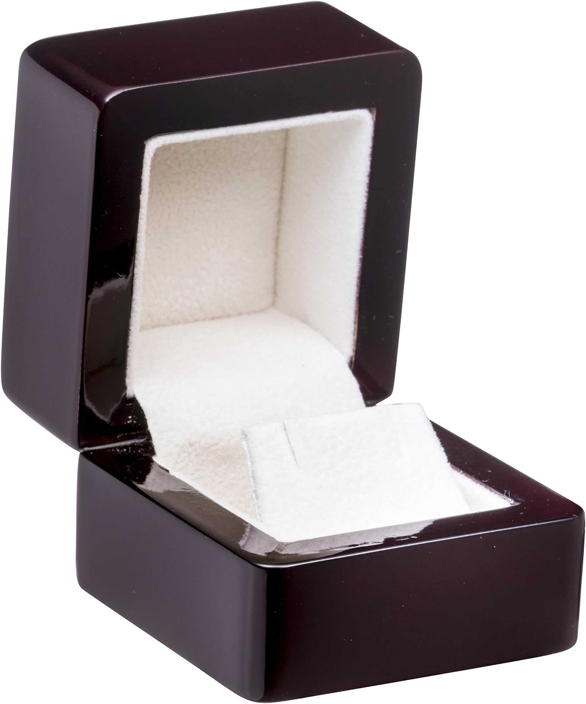 Allure Regal Earring Box, Rosewood
