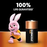 Duracell Plus D Batteries 4 Pack Alkaline 1.5V 10 Year Storage LR20 MN1300 view 2