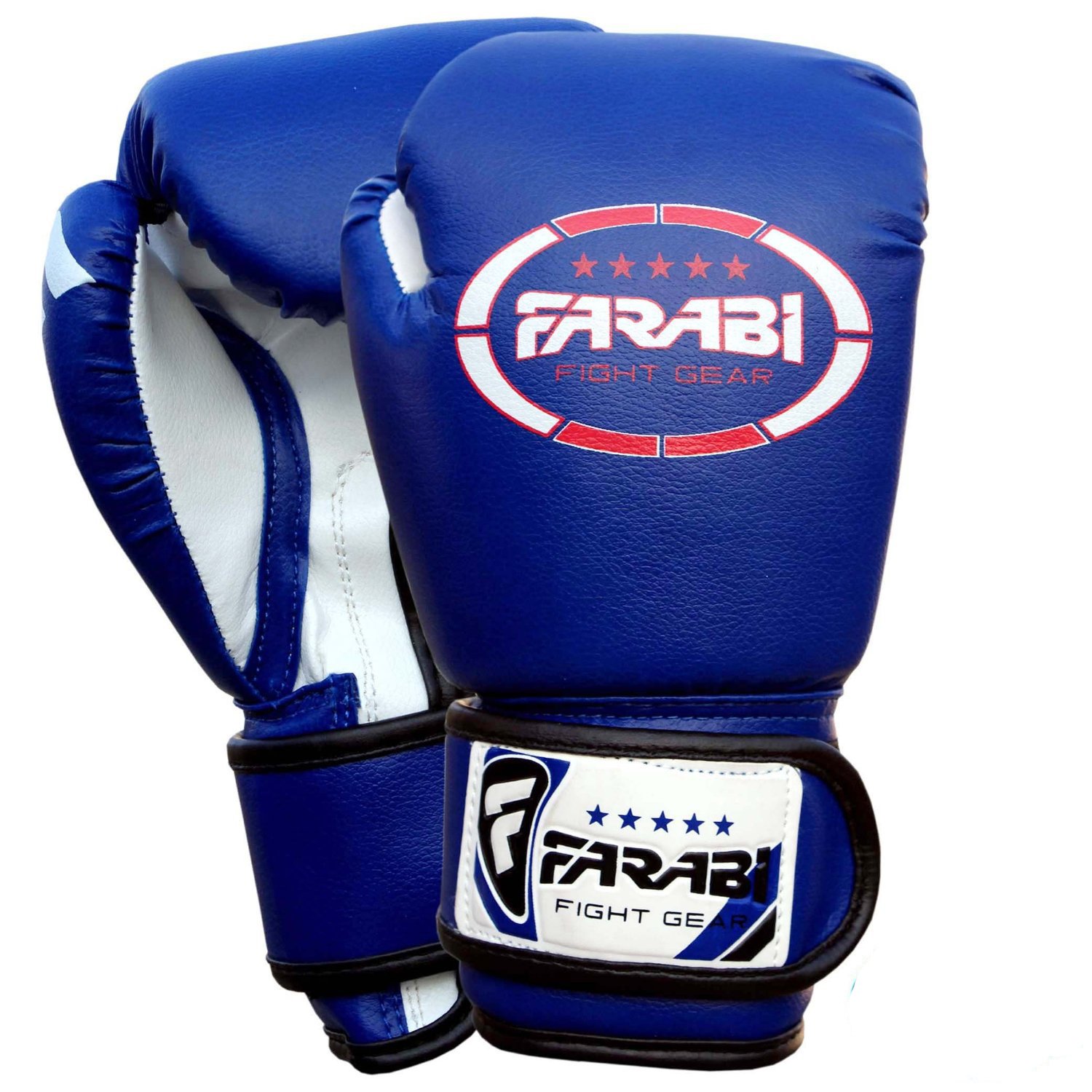 Farabi Kids Boxing Gloves 4-oz Blue