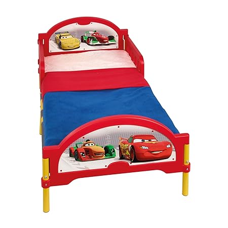 Worlds Apart 455CRS Cars 2 Cosytime Kinderbett, 147 x 75 cm, rot