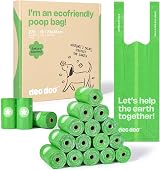 Deo Doo Poo Bags with Tie Handles 270 Count Sakura Scented Leak Proof