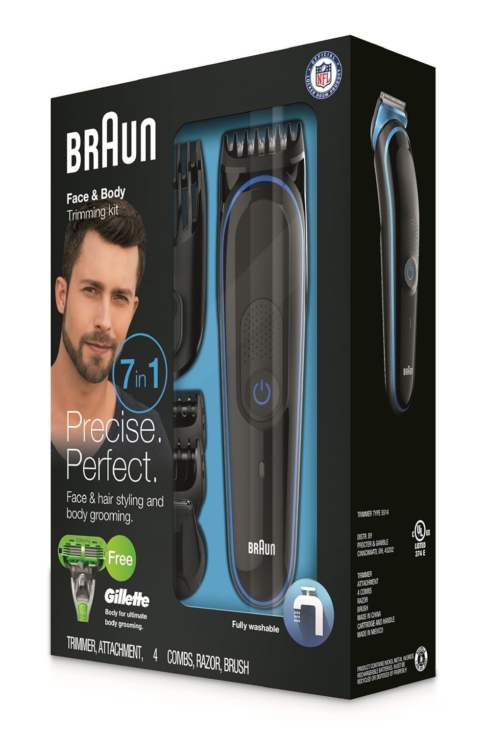 braun 9 in 1 multi grooming kit