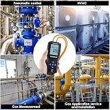 DANOPLUS DP-103 Digital Gas Pressure Manometer Gauge HVAC Air Pressure Meter view 5