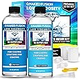 NAKED FUSION 32 OZ KIT Epoxy Resin, Craft Art Resin -The Crafters Resin Crystal Clear Casting, Silicone Molds, Flowers, DIY, Art, Wood, River Table, Countertop, Food Safe, Non-Toxic- Heat Resistant