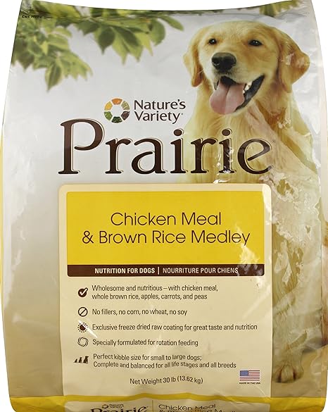 nature's variety prairie dog food