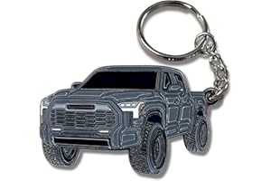FOUR WHEEL BEAST Tundra Accessories Metal Tundra Keychain 2024 2023 - Key Ring Fob Cover Ring Key Chain Toy Gift Truck