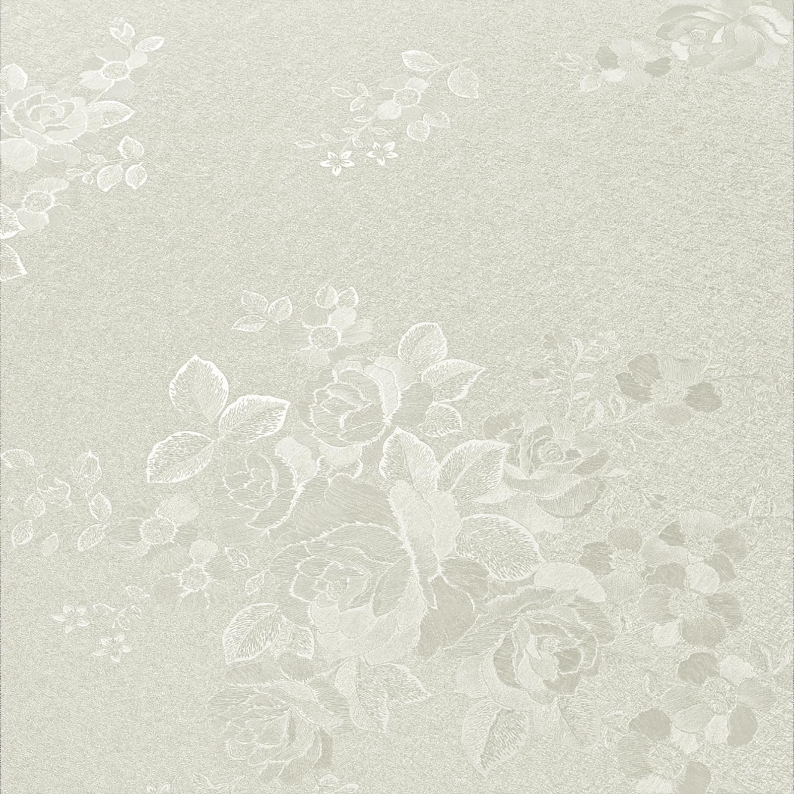 VEELIKE Textured Beige Rose Wallpaper Embossed Floral Wallpaper Cream Contact Paper Peel and Stick Beige Vinyl Wrap for Furniture Sticker Patterned Sticky Back Plastic Bedroom Living Room 40cm×300cm