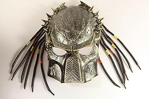 mlnyitus Movie Mask for Predator Cosplay Game Helmet for Men Halloween Costume - Adult child wearable