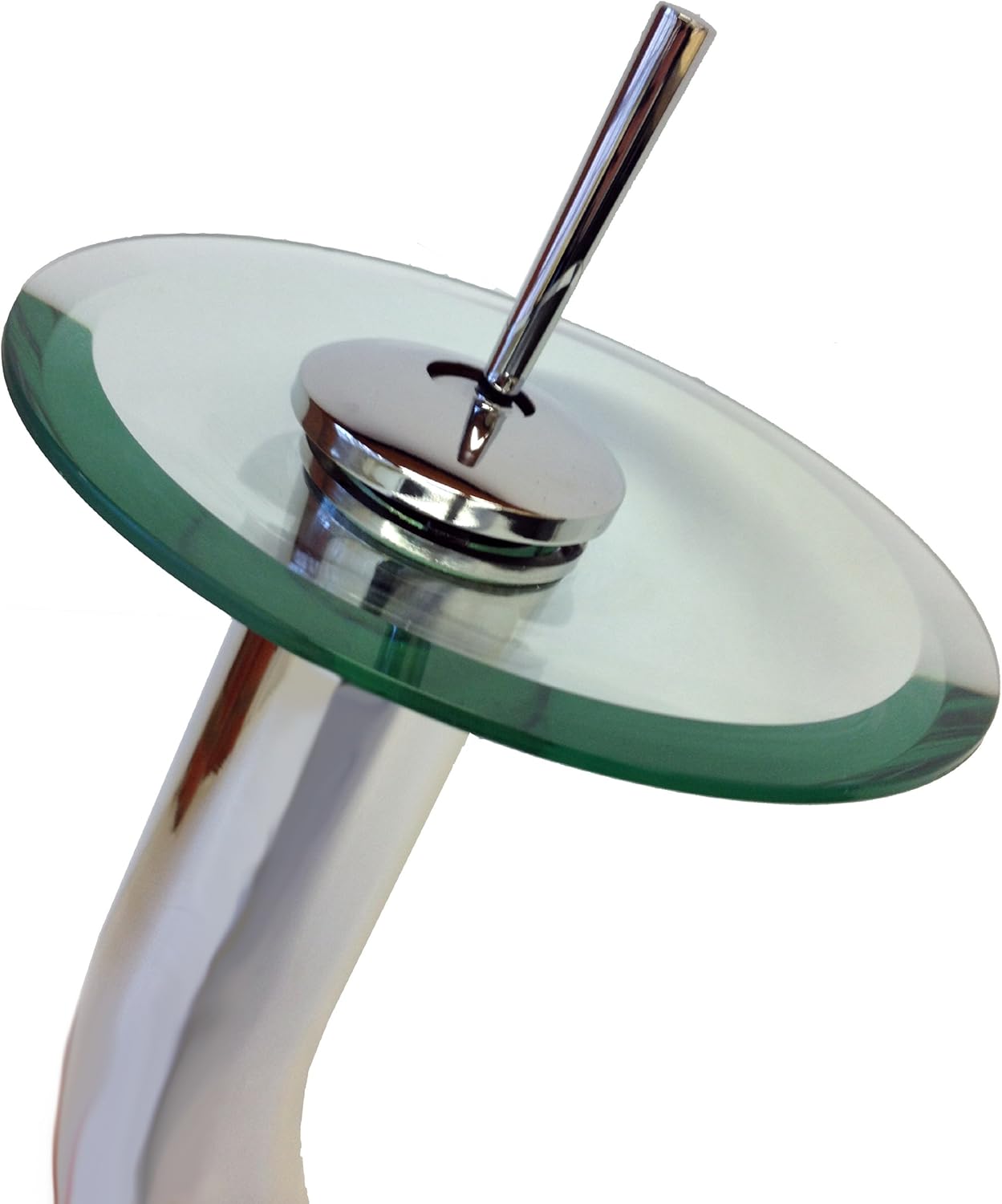 Designer Habitat Modern Contemporary Glass Waterfall tap Cascade Tap