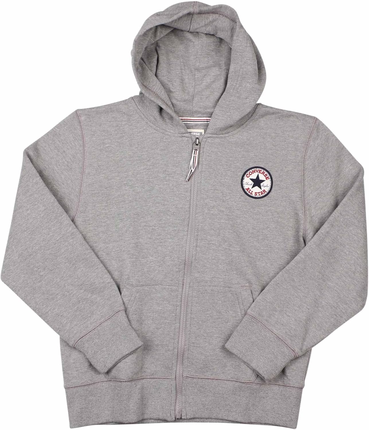 converse hoodie womens grey