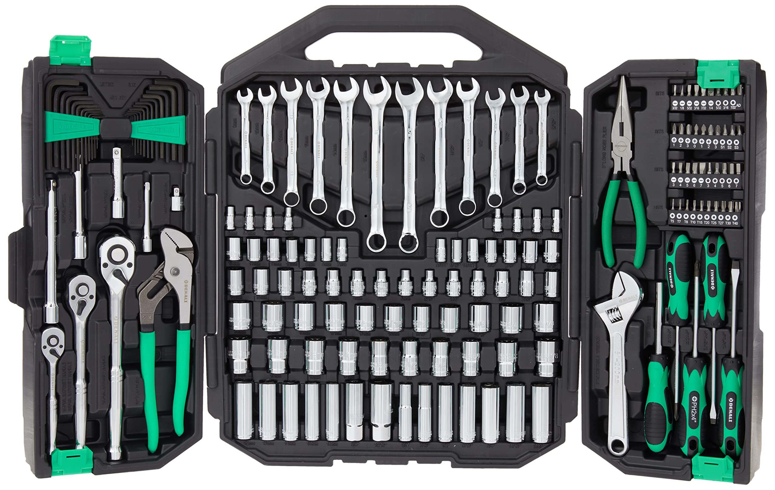 Amazon Brand Denali 170Piece AllPurpose Tool Kit and