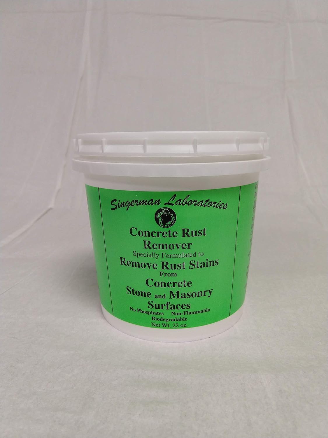 Singerman Laboratories Rust Remover for Concrete (22 oz makes one gallon)