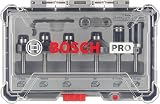 Bosch Professional 6 Pcs Trim & Edging Router Bit Set 6 mm Shank view 2