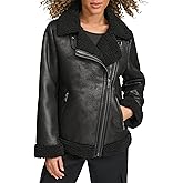 Levi's Womens Faux Shearling Moto
