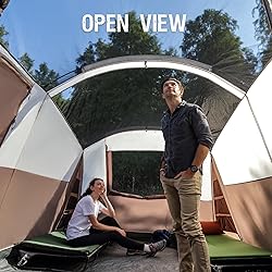 PORTAL 8 Person Family Camping Tent with Screen