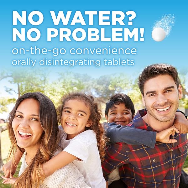 AMAZON BASIC CARE 24-HOUR CHILDREN ALLERGY MEDICINE, LORATADINE ORALLY DISINTEGRATING TABLETS, 10 MG, ANTIHISTAMINE, AGES 6+, 30 COUNT