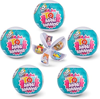 5 Surprise 77126-B Toy Mini Brands Series 1 Wave 2 5 Pack Mystery Capsule